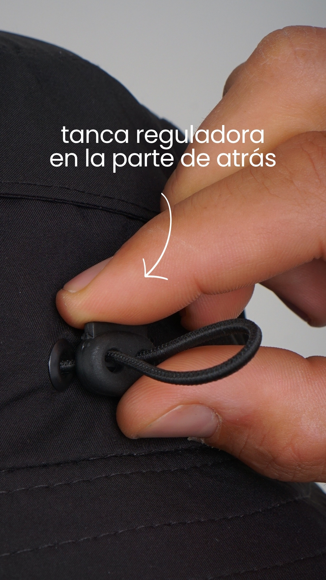 tanca reguladora en la parte de atrás